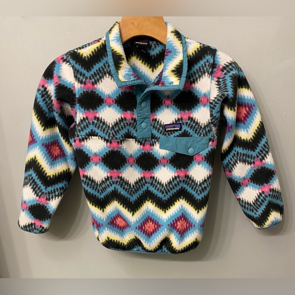 Patagonia Kids Lightweight Synchilla Snap-T Pullover Fleece               XS 5-6